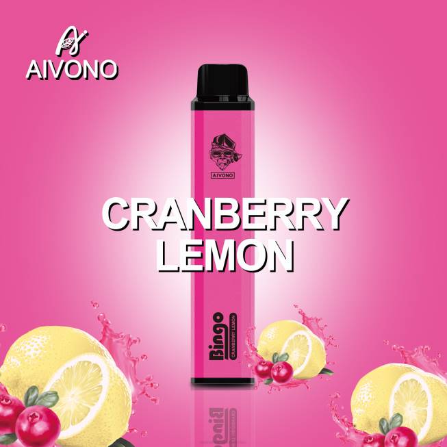 Aivono AIM BINGO 4000 Cranberry Lemon - 0668140 Electronic Cigarette Wholesale Price
