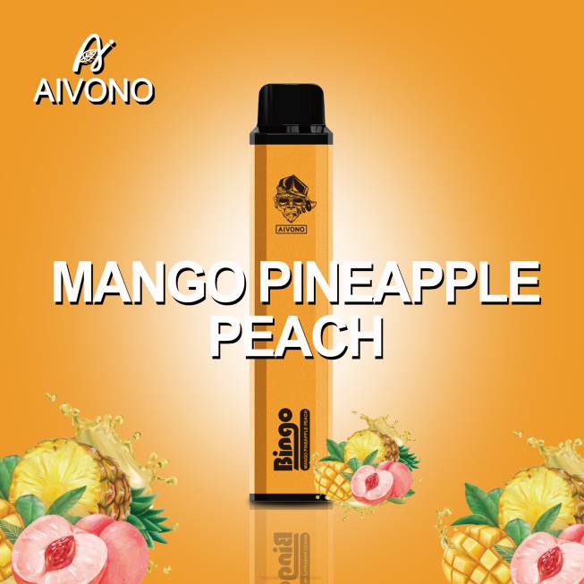 Aivono AIM BINGO 4000 Mango Pineapple Peach - 0668136 E Cig Wholesale