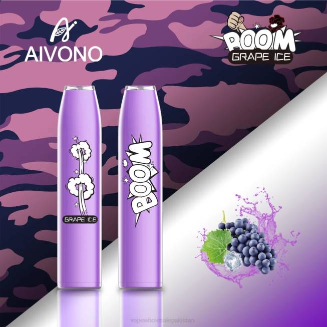 Aivono AIM BOOM 600 Grape Ice - 0668359 E Cigarettes Wholesale Suppliers