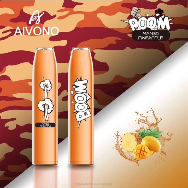 Aivono AIM BOOM 600 Mango Pineapple - 0668360 Electronic Cigarette Wholesale Price