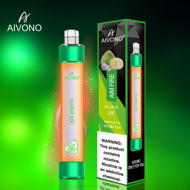 Aivono AIM FIRE 1000 Guava Ice - 0668330 Electronic Cigarette Wholesale Price