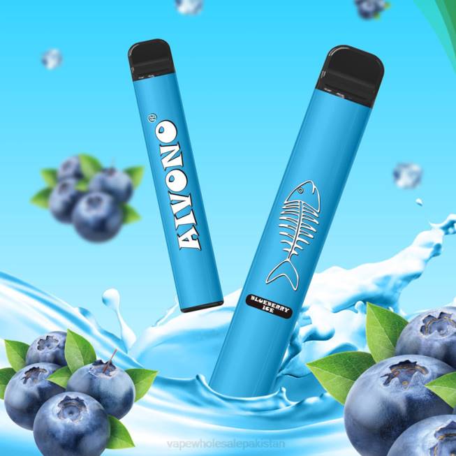 Aivono AIM FISHBONE 600 Blueberry Ice - 0668279 E Cigarettes Wholesale Suppliers
