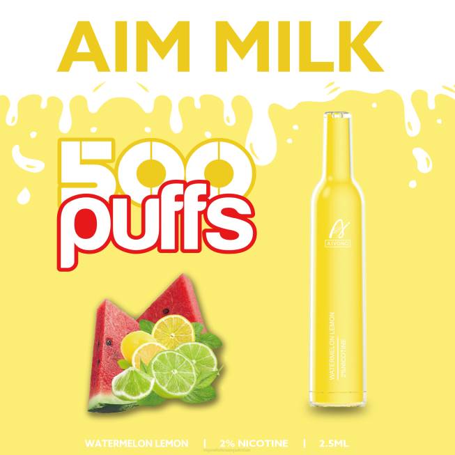 Aivono AIM MILK 500 Watermelon Lemon - 0668270 Electronic Cigarette Wholesale Price