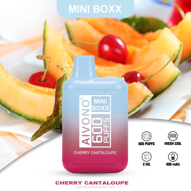 Aivono AIM MINI BOXX 600 Cherry Cantaloupe - 0668239 E Cigarettes Wholesale Suppliers
