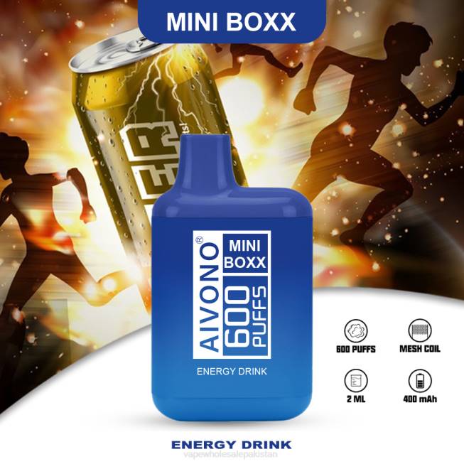 Aivono AIM MINI BOXX 600 Energy Drink - 0668237 Electronic Cigarette Wholesale
