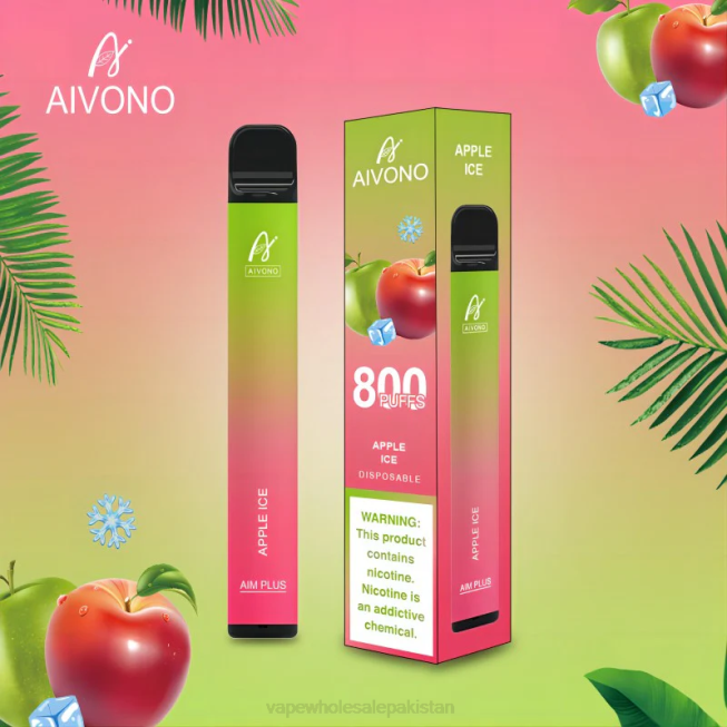 Aivono AIM PLUS 800 Apple Ice - 0668170 Electronic Cigarette Wholesale Price