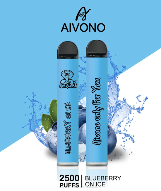Aivono AIM SNAKE 2500 Blueberry On Ice - 0668299 E Cigarettes Wholesale Suppliers