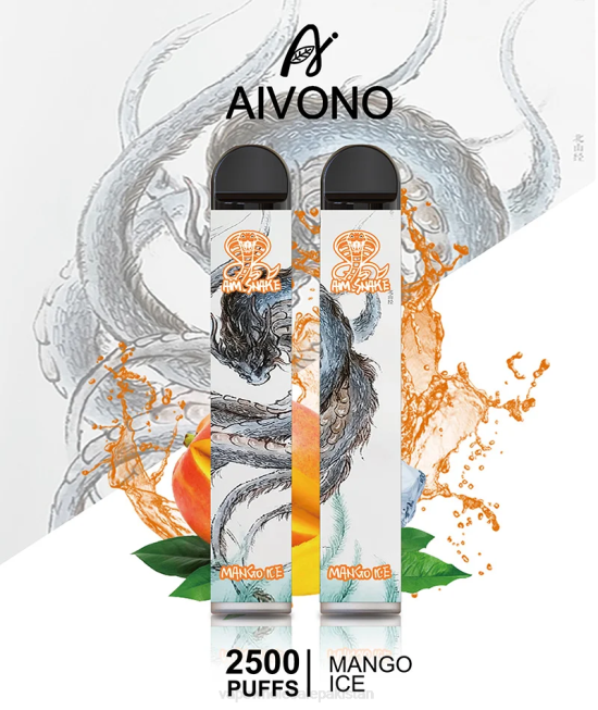 Aivono AIM SNAKE 2500 Mango Ice - 0668313 Vape Companies In Pakistan
