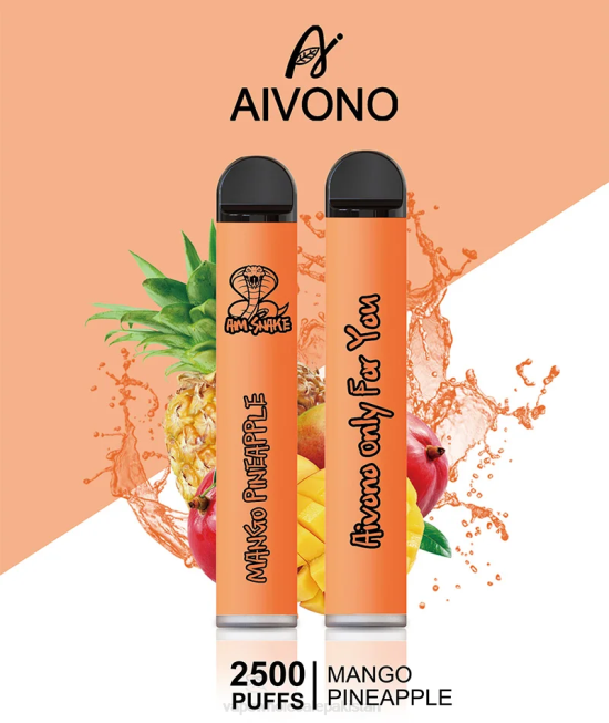 Aivono AIM SNAKE 2500 Mango Pineapple - 0668310 Electronic Cigarette Wholesale Price