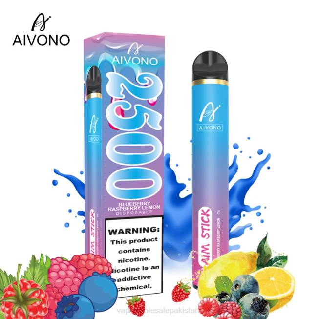 Aivono AIM STICK 2500 Blueberry Raspberry Lemon - 0668154 Cheapest Vape Wholesale