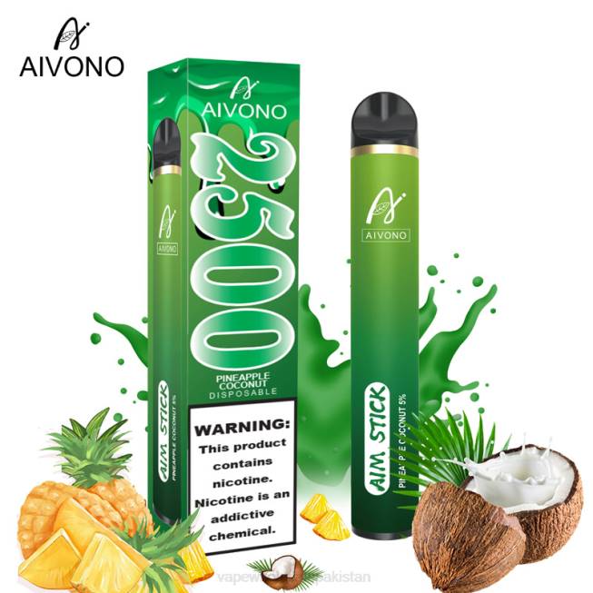 Aivono AIM STICK 2500 Pineapple Coconut - 0668153 Vape Companies In Pakistan