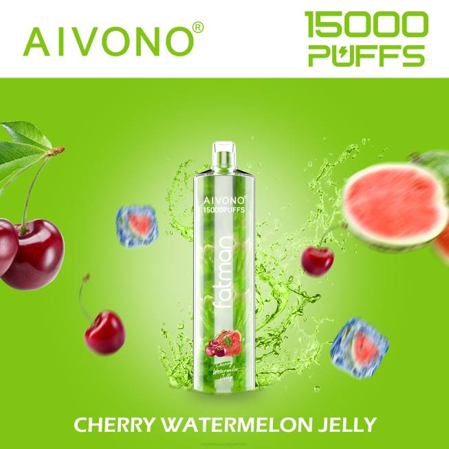 Aivono FATMAN 15000 Cheery Watermelon Jelly - 066820 Electronic Cigarette Wholesale Price