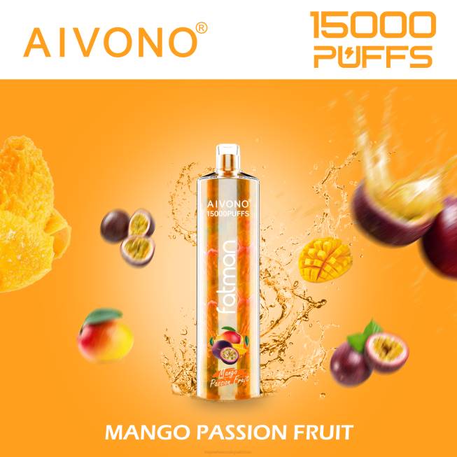 Aivono FATMAN 15000 Mango Passion Fruit - 066819 E Cigarettes Wholesale Suppliers