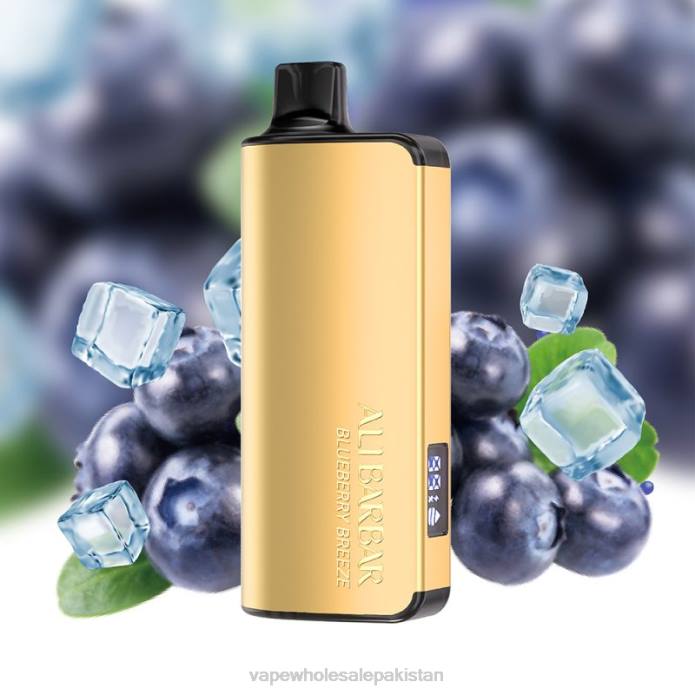 Cheapest Vape Wholesale 284D32 Alibarbar Ingot 20000 Disposable Vape Blueberry Breeze
