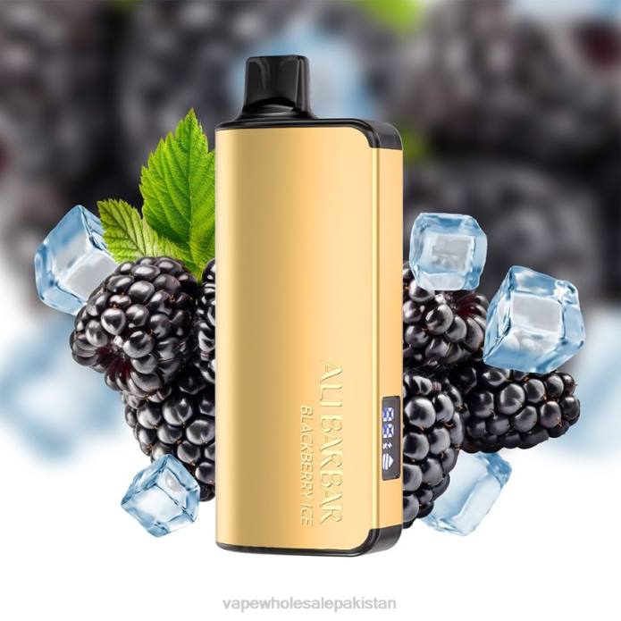 Electronic Cigarette Wholesale 284D49 Alibarbar Ingot 20000 Disposable Vape Blackberry Ice