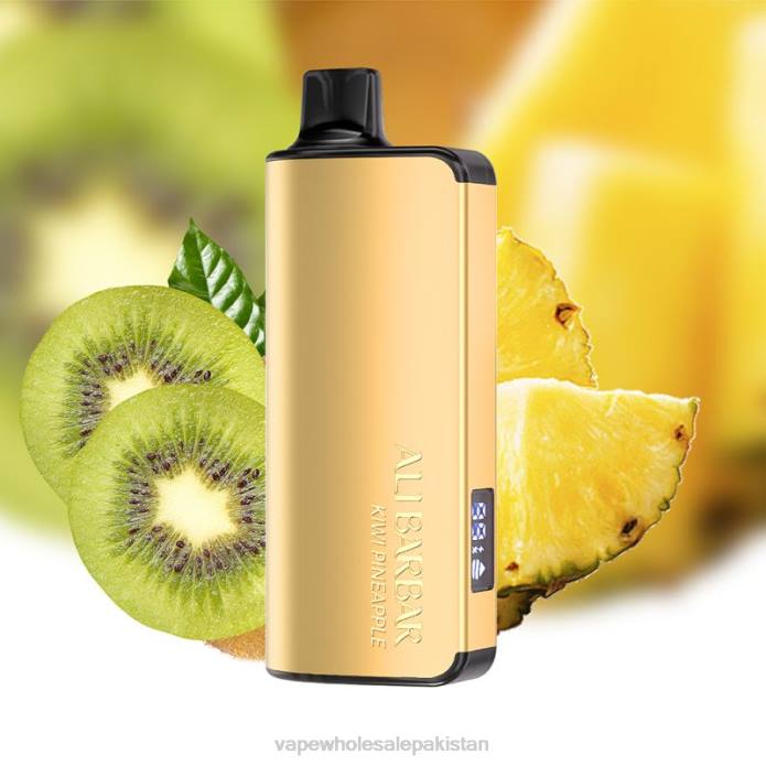Vape Companies In Pakistan 284D38 Alibarbar Ingot 20000 Disposable Vape Kiwi Pineapple