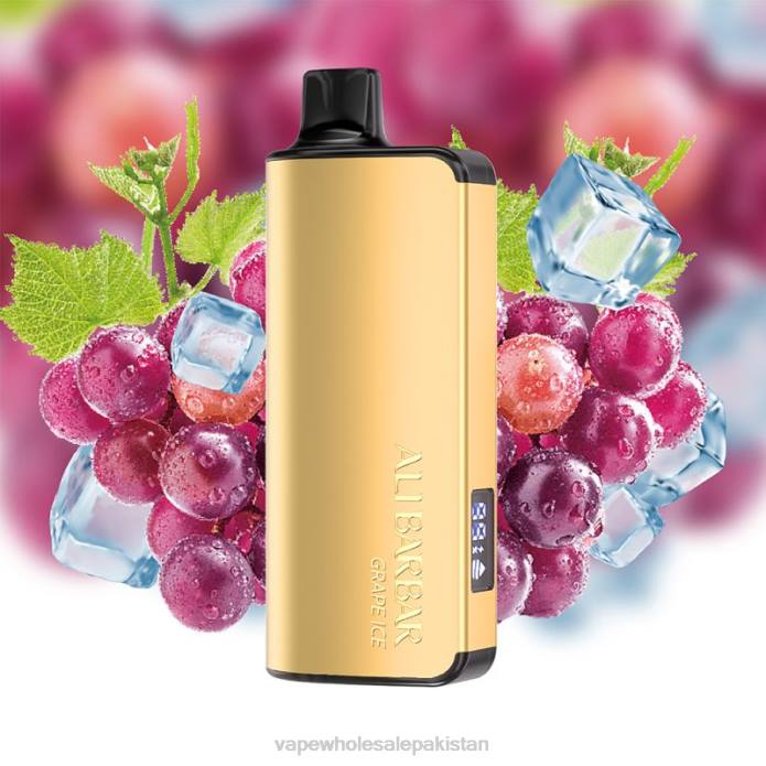 Vape Wholesale Prices 284D37 Alibarbar Ingot 20000 Disposable Vape Grape Ice