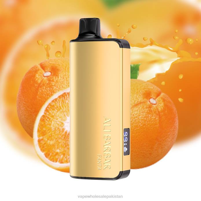 Vape Wholesale Prices 284D16 Alibarbar Ingot 9000 Disposable Vape California Sunset