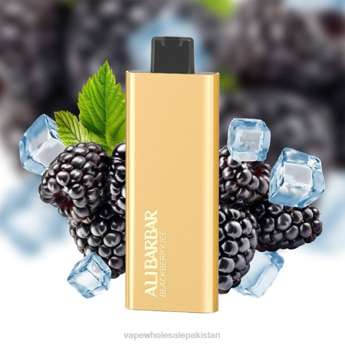 E Cigarette Wholesale 284D68 Alibarbar Pandora 7000 Disposable Vape Blackberry Ice
