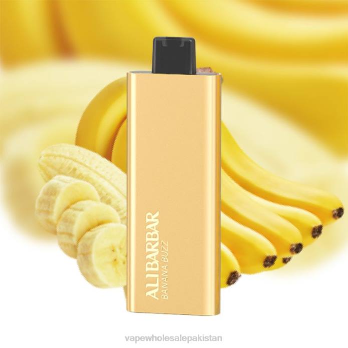 Vape Wholesale Prices 284D65 Alibarbar Pandora 7000 Disposable Vape Banana Buzz