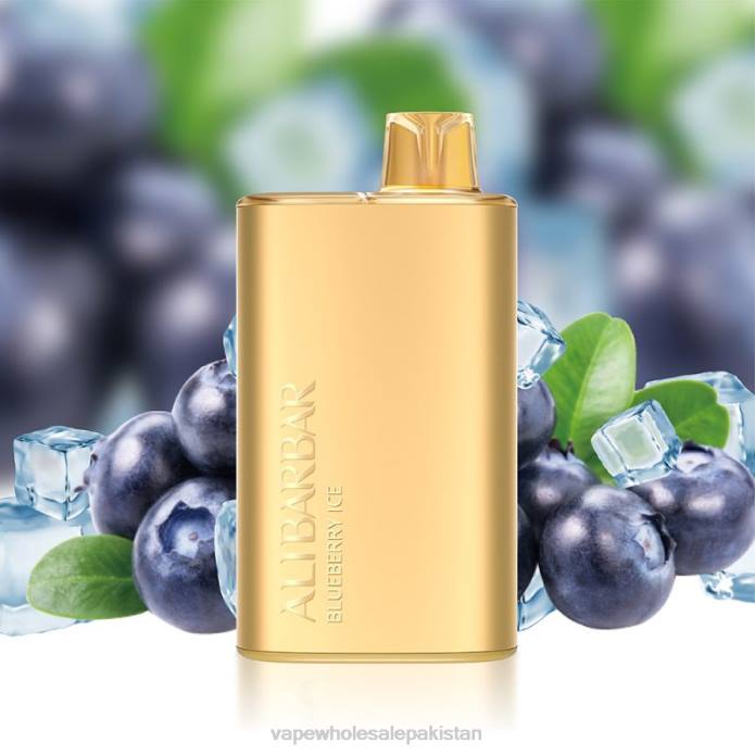 Vape Companies In Pakistan 284D3 Alibarbar Rich 8000 Disposable Vape Blueberry Ice