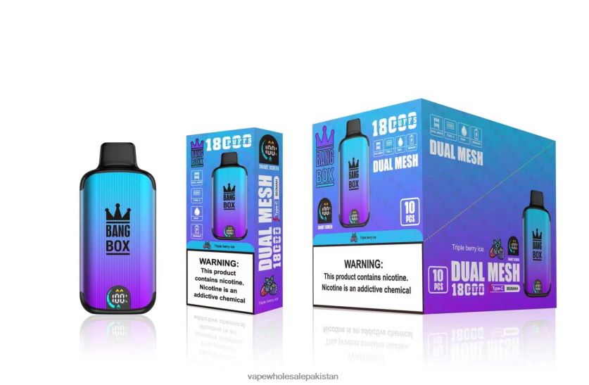 Bang Box 18000 puffs FL648895 - E Cigarette Wholesale Triple Berry Ice