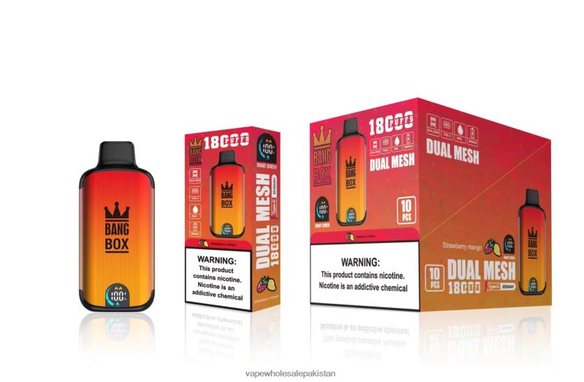 Bang Box 18000 puffs FL648899 - Vape Companies In Pakistan Strawberry Mango