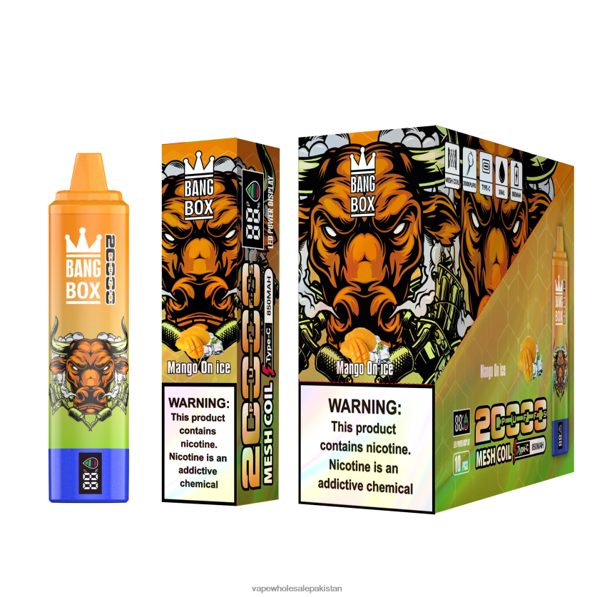 Bang Box 20000 FL648854 - Vape Companies In Pakistan Mango On Ice