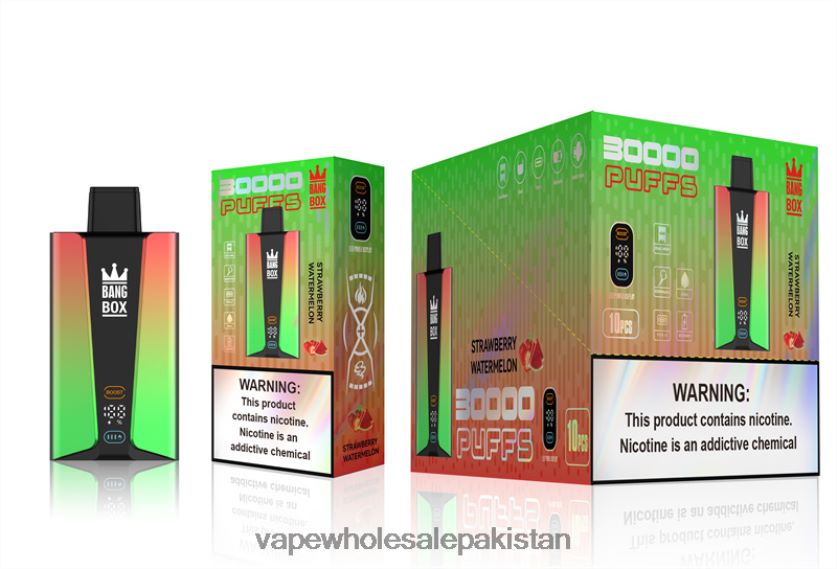 Bang Box 30000 Puffs Smart Screen FL648875 - Vape Companies In Pakistan Strawberry Watermelon