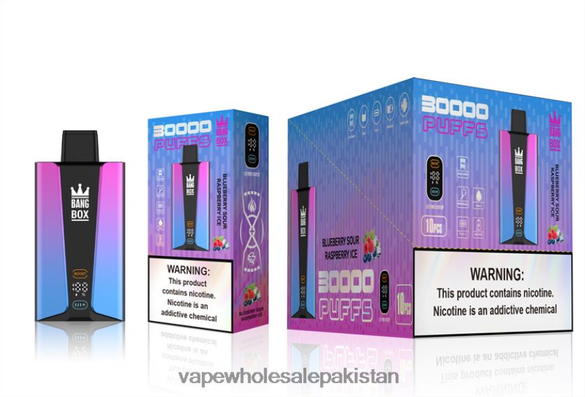 Bang Box 30000 Puffs Smart Screen FL648881 - Vape Companies In Pakistan Blueberry Sour Raspberry Ice