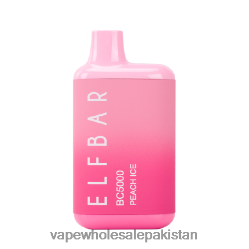 Vape Companies In Pakistan Peach Ice D42RL303 ELFBAR BC5000
