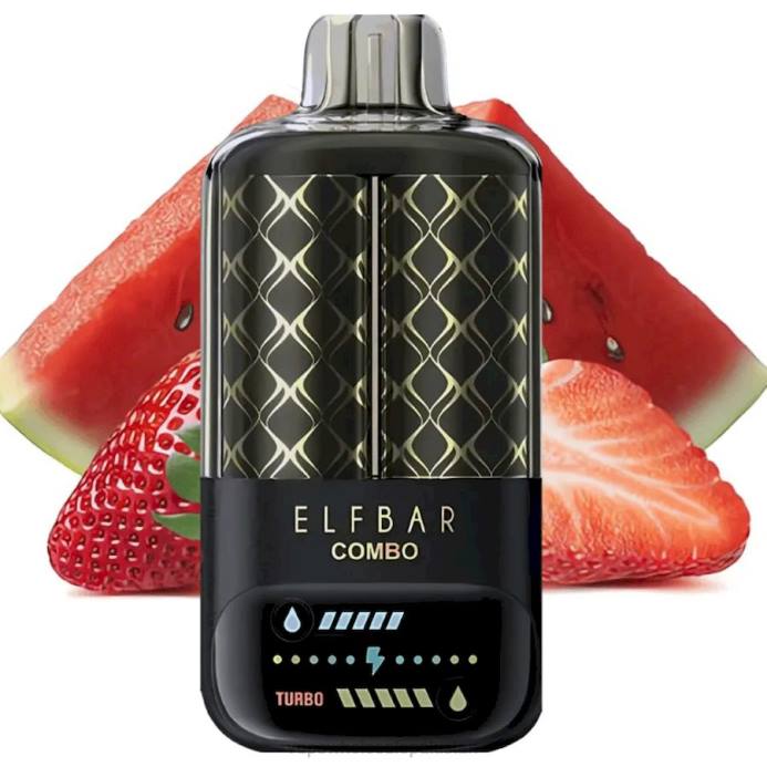 Elf Bar Combo 25000 - D48Z10 Watermelon & Strawberry Electronic Cigarette Wholesale Price