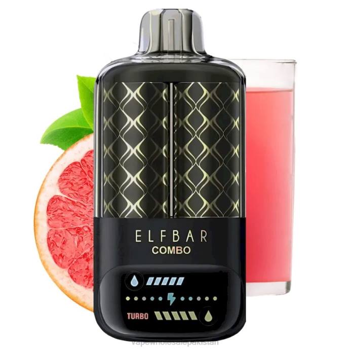 Elf Bar Combo 25000 - D48Z11 Pink Lemonade & Grapefruit Vape Wholesale Pakistan