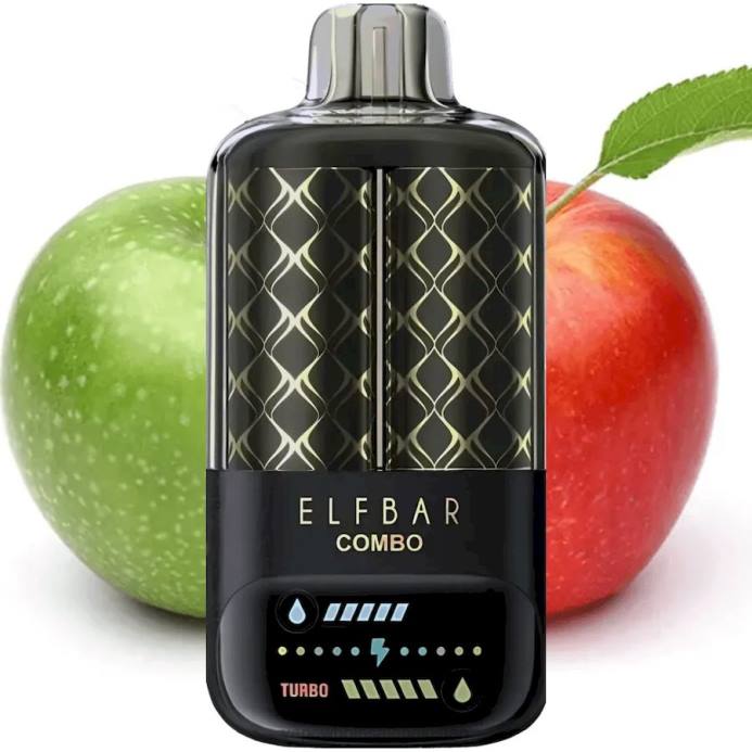 Elf Bar Combo 25000 - D48Z3 Green Apple & Double Apple Shisha Vape Companies In Pakistan