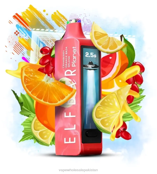 Cranberry Orange Baja Splash
