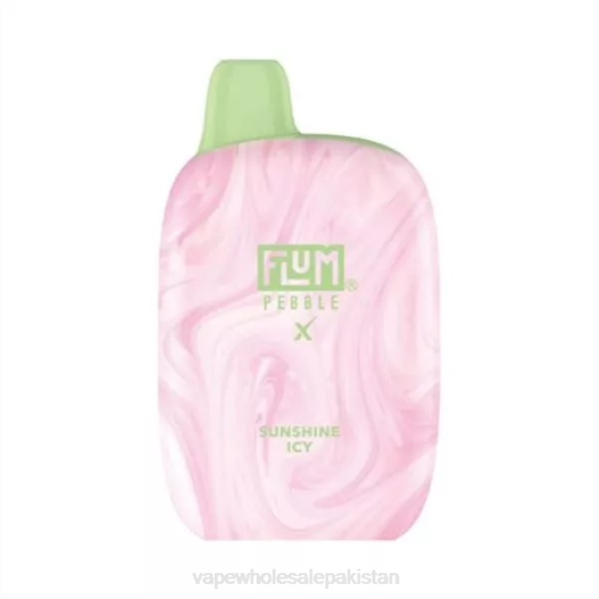 FLUM PEBBLES 6000 PUFFS 88J450 Sunshine Icy Vape Wholesale Pakistan