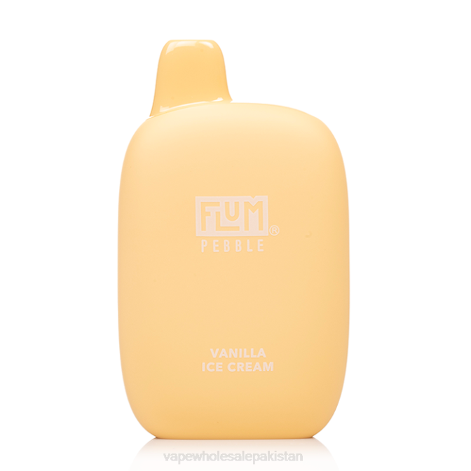 FLUM PEBBLES 6000 PUFFS 88J452 Vanilla Ice Cream Vape Companies In Pakistan