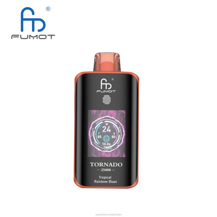 Vape Wholesale Supplier 20V813 Tropical Rainbow Blast - Fumot Tornado 25000 Disposable Vape