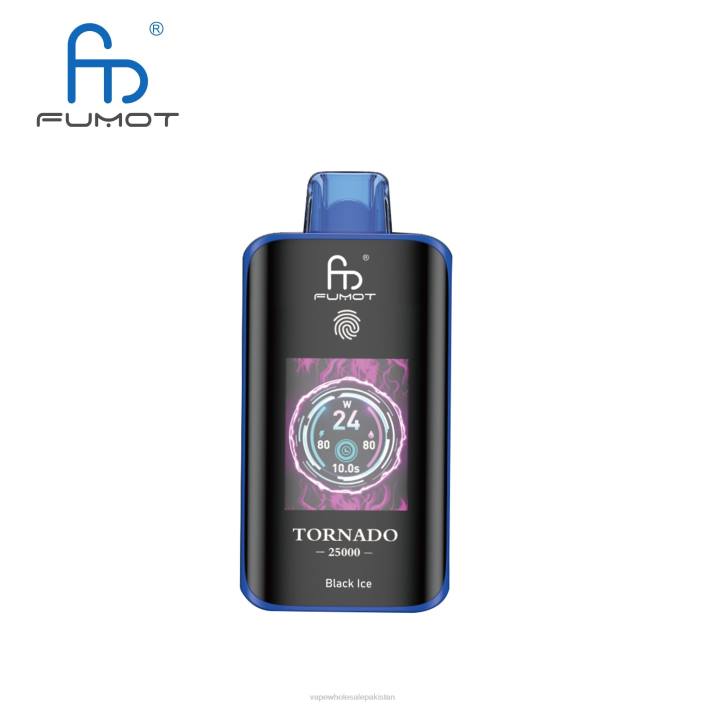 Vape Wholesale Supplier 20V82 Black Ice - Fumot Tornado 25000 Disposable Vape