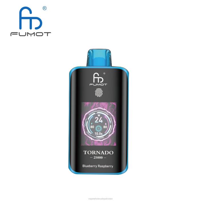Vape Wholesale Supplier 20V83 Blueberry Raspberry - Fumot Tornado 25000 Disposable Vape