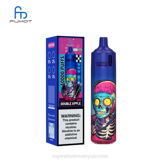 Cheapest Vape Wholesale BJ8811 Double Apple Fumot Tornado 30K Music
