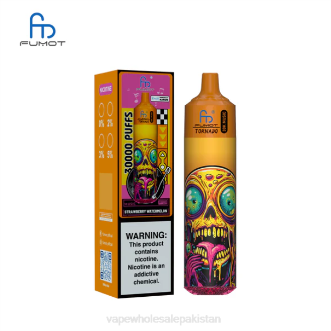 Electronic Cigarette Wholesale BJ8828 Strawberry Watermelon Fumot Tornado 30K Music