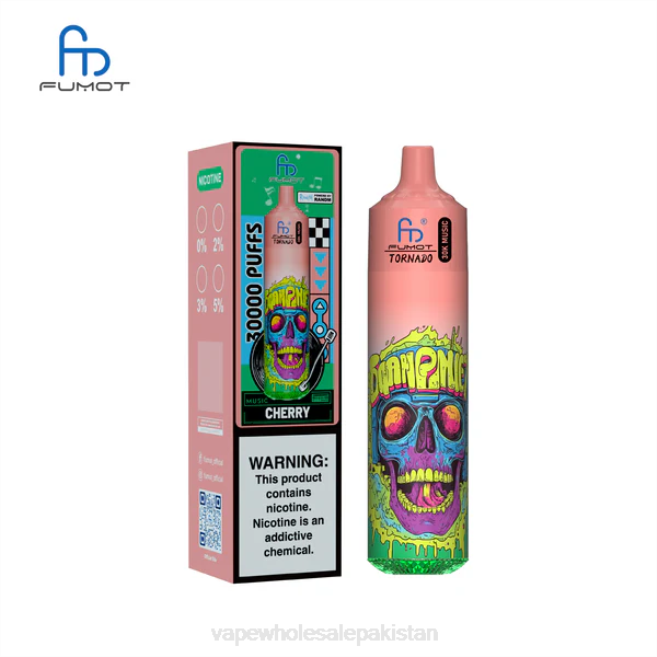 Electronic Cigarette Wholesale BJ887 Cherry Fumot Tornado 30K Music