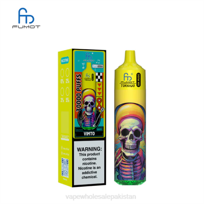 Vape Wholesale Prices BJ8830 Vimto Fumot Tornado 30K Music