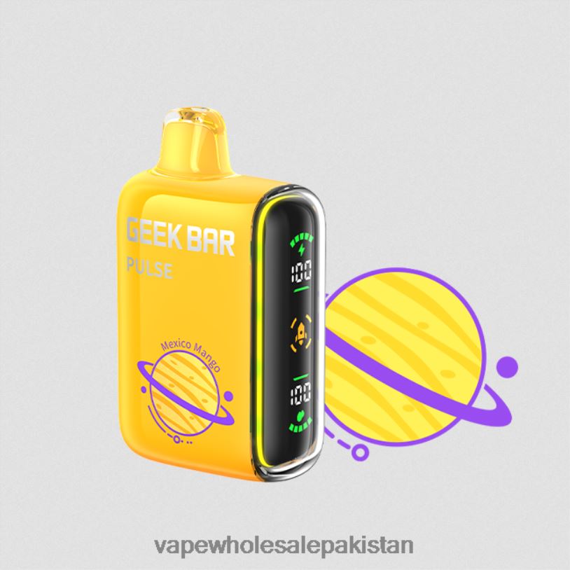 Cheapest Vape Wholesale Mexico Mango D42RL84 GEEK BAR Pulse Planet Edition 7500 PUFFS/15000 PUFFS