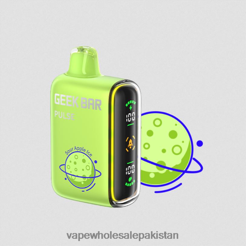 E Cigarette Wholesale Sour Apple Ice D42RL85 GEEK BAR Pulse Planet Edition 7500 PUFFS/15000 PUFFS