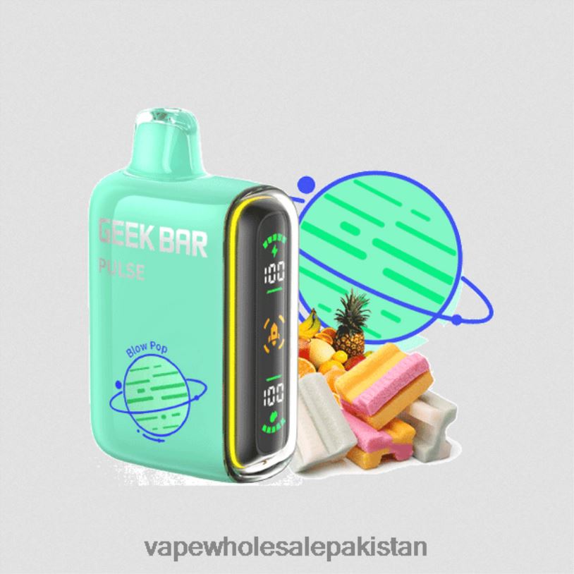 E Cigarettes Wholesale Suppliers Blow Pop D42RL79 GEEK BAR Pulse Planet Edition 7500 PUFFS/15000 PUFFS