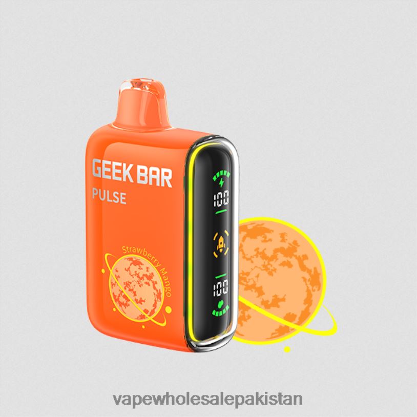 Vape Wholesale Pakistan Strawberry Mango D42RL81 GEEK BAR Pulse Planet Edition 7500 PUFFS/15000 PUFFS