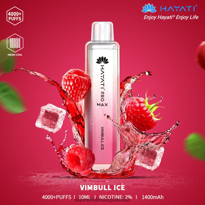 Electronic Cigarette Wholesale Price Vimbull Ice D42RL180 Hayati Pro Max 4000