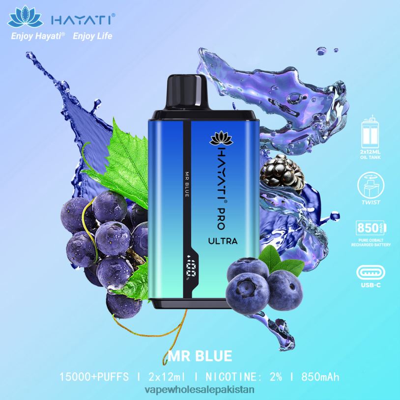 Vape Wholesale Prices Mr Blue D42RL212 Hayati Pro Ultra